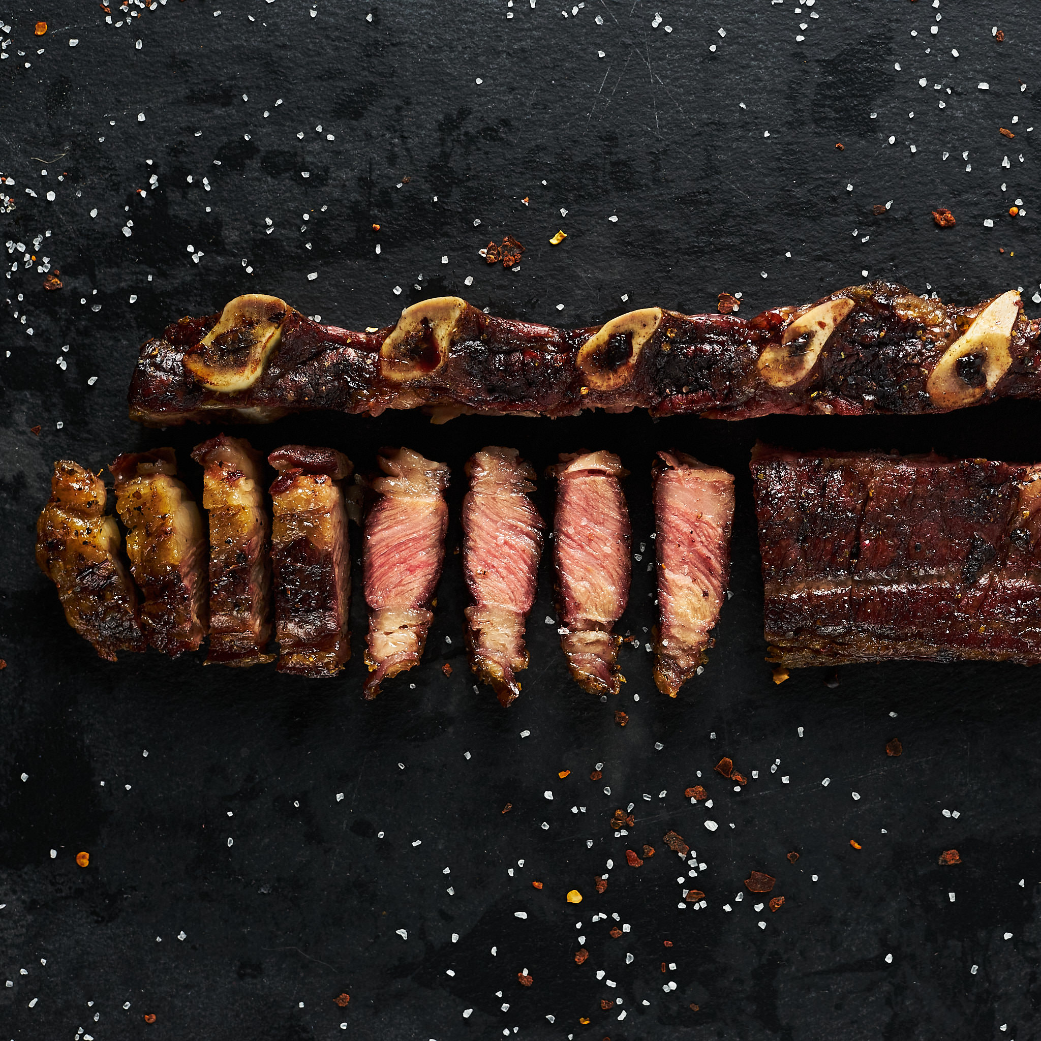 Asado de Tira - Der argentinische Short Rib Cut Tira de Asado - Der argentinische Short Rib Cut