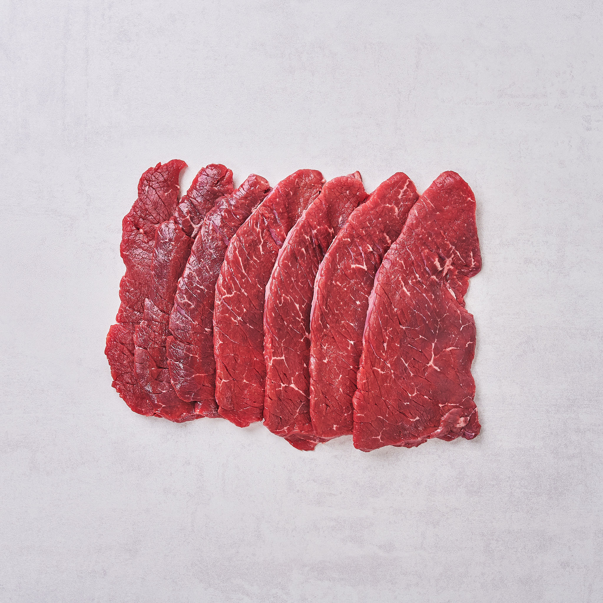 Rinderschnitzel von der Kalbin Rinderschnitzel von der Kalbin Produktfotigrafie