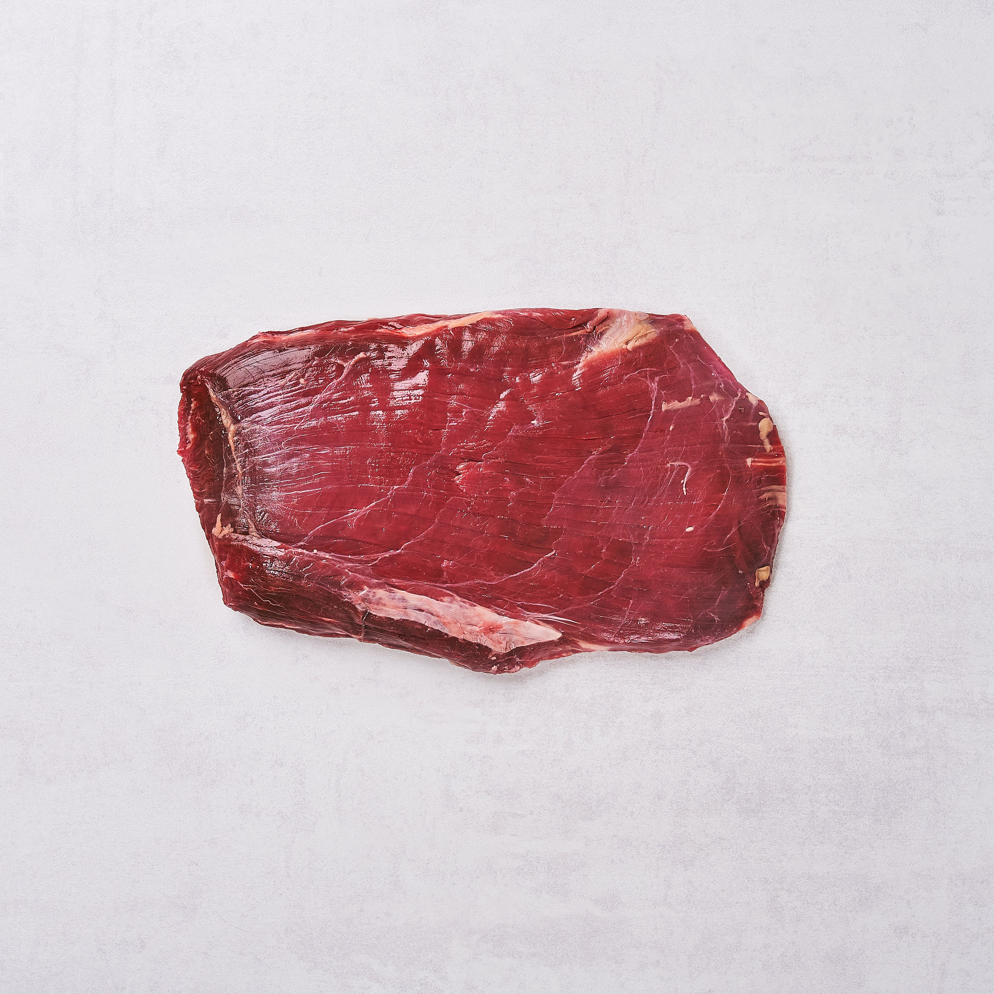 Flanksteak von der oesterreichischen Kalbin Flanksteak Produktfotografie