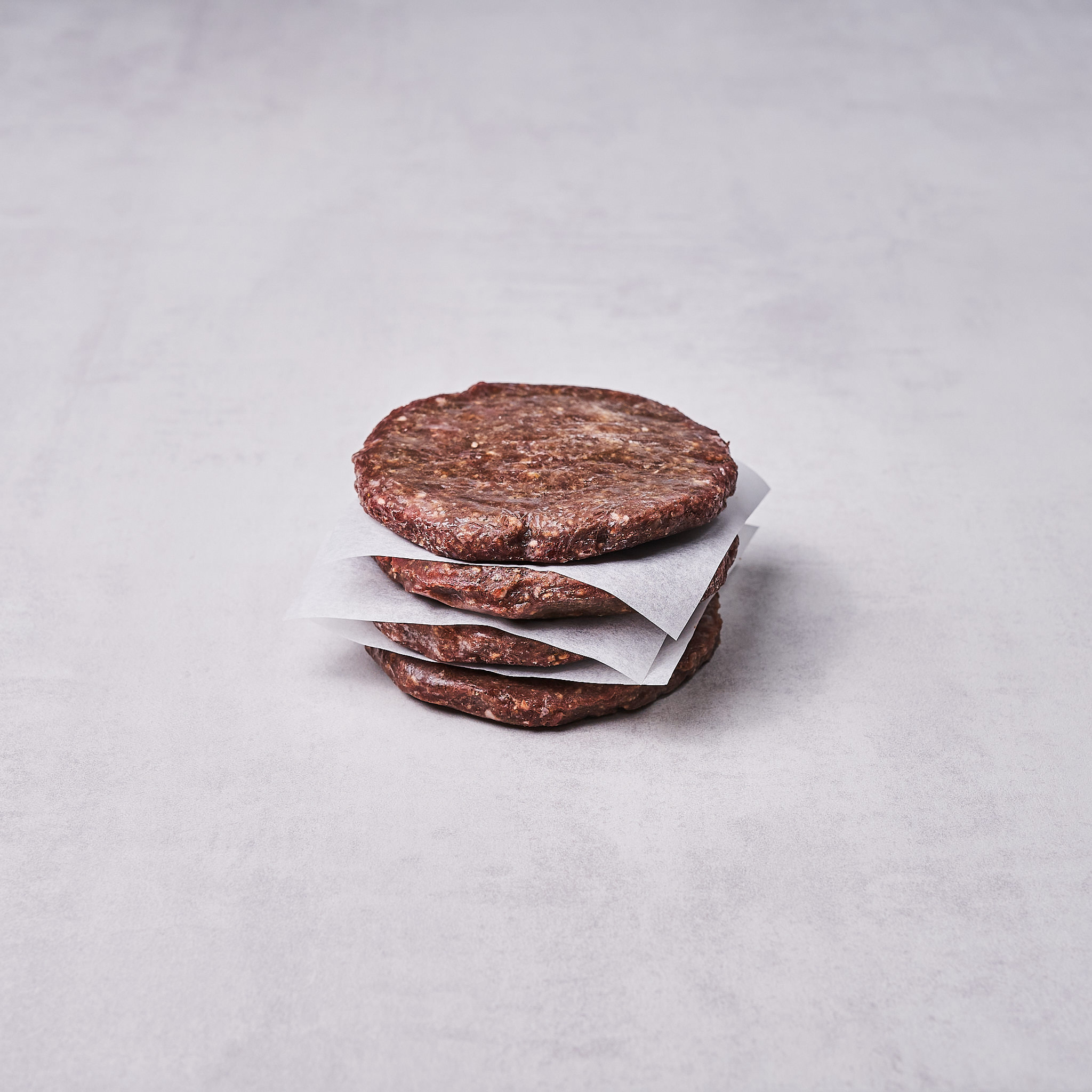 Burgerpatties vom Hirsch aus dem Waldviertel Burgerpatties vom Hirsch aus dem Waldviertel