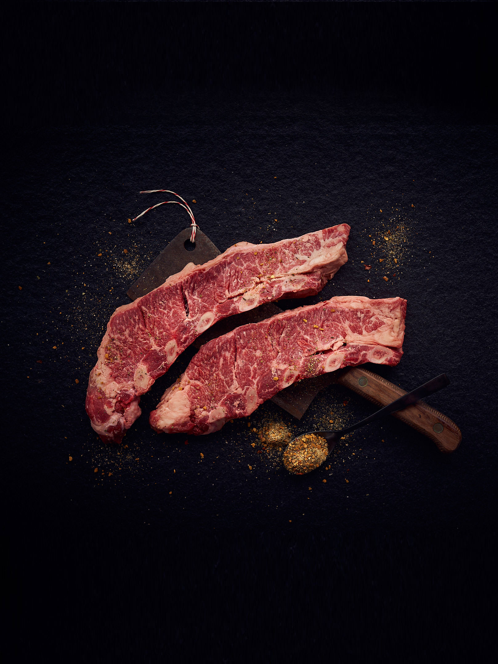 Tira de Asado Tira de Asado mit Gewuerz