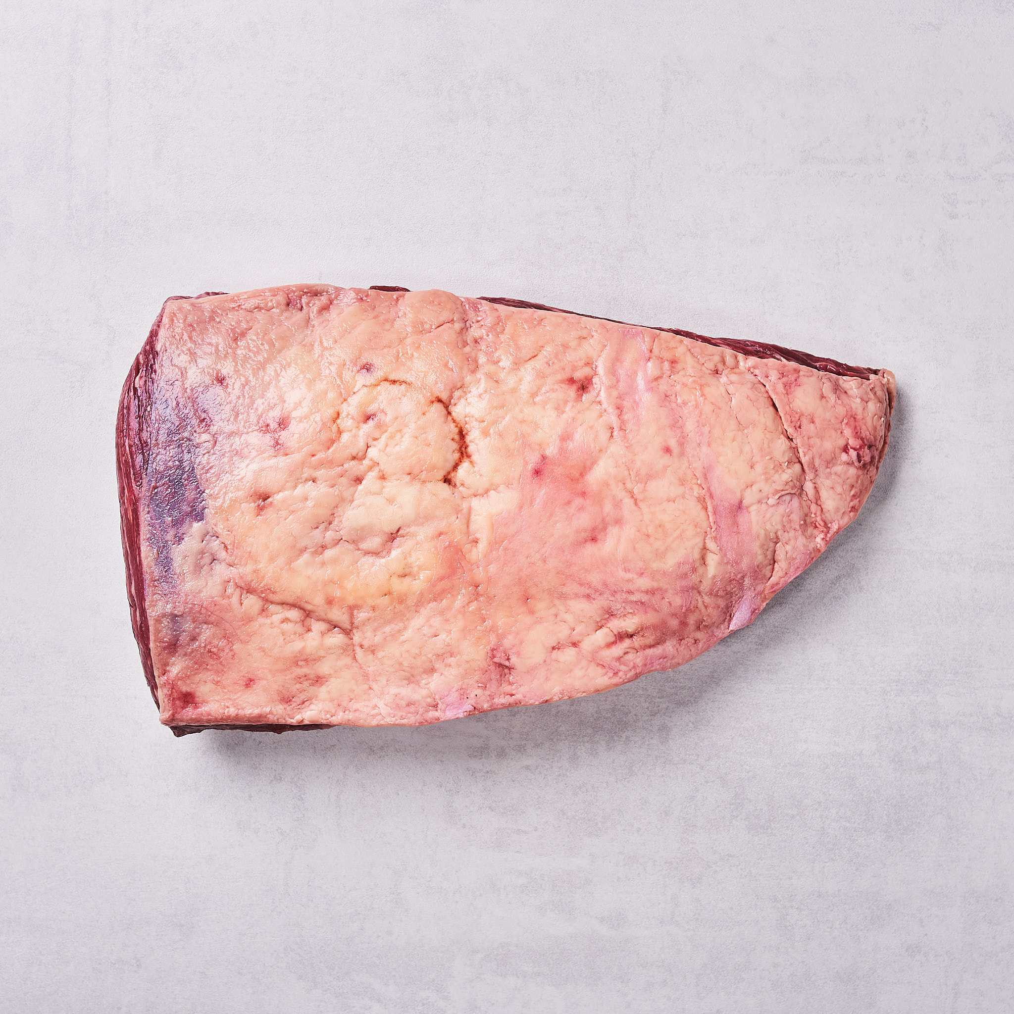 Tafelspitz im Ganzen von der oesterreichischen Kalbin Tafelspitz im Ganzen mit Fettdeckel Produktaufnahme